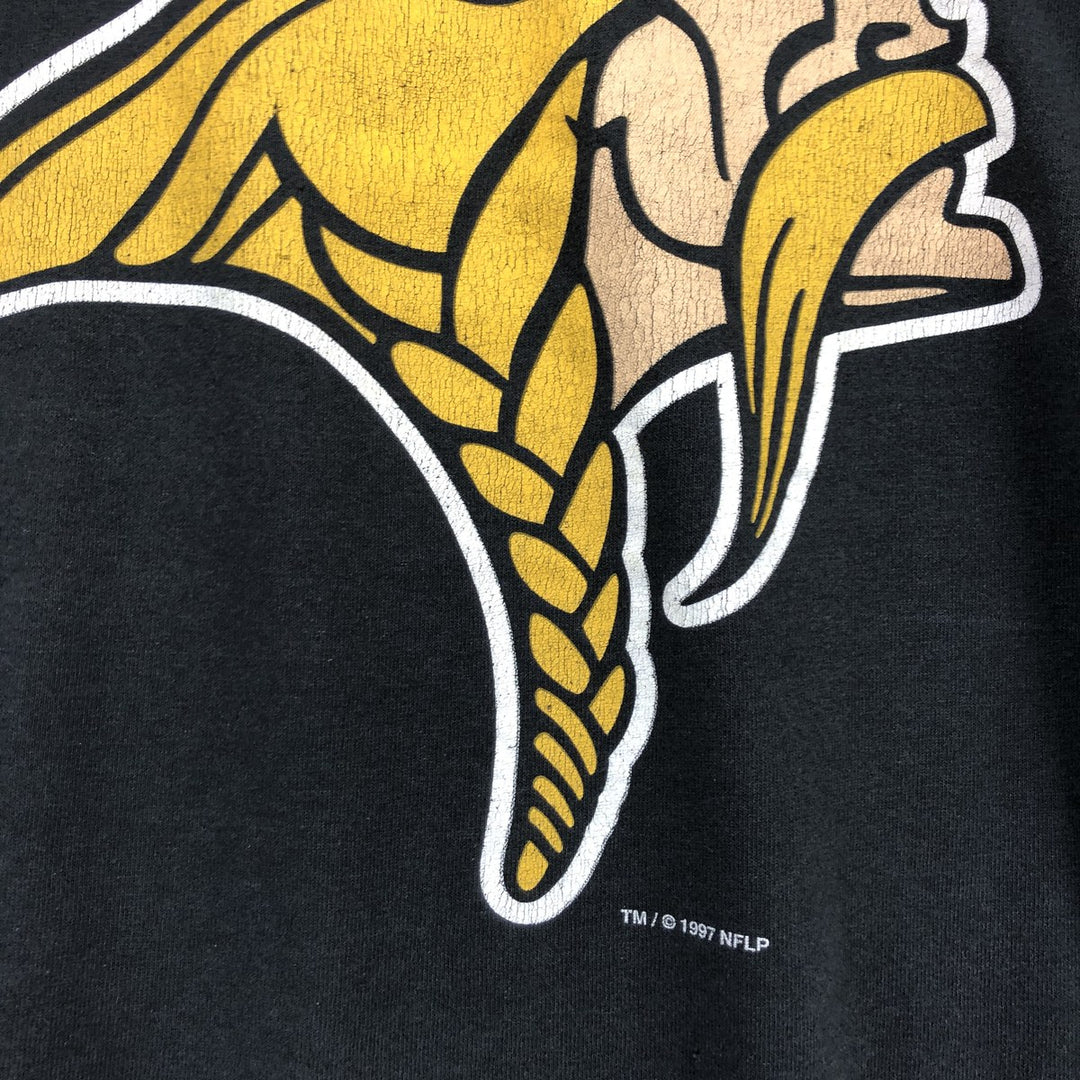 90'S NFL MINNESOTA VIKINGS Minnesota Vikings Long Sleeve T-Shirt Men's XL Vintage /eaa437747