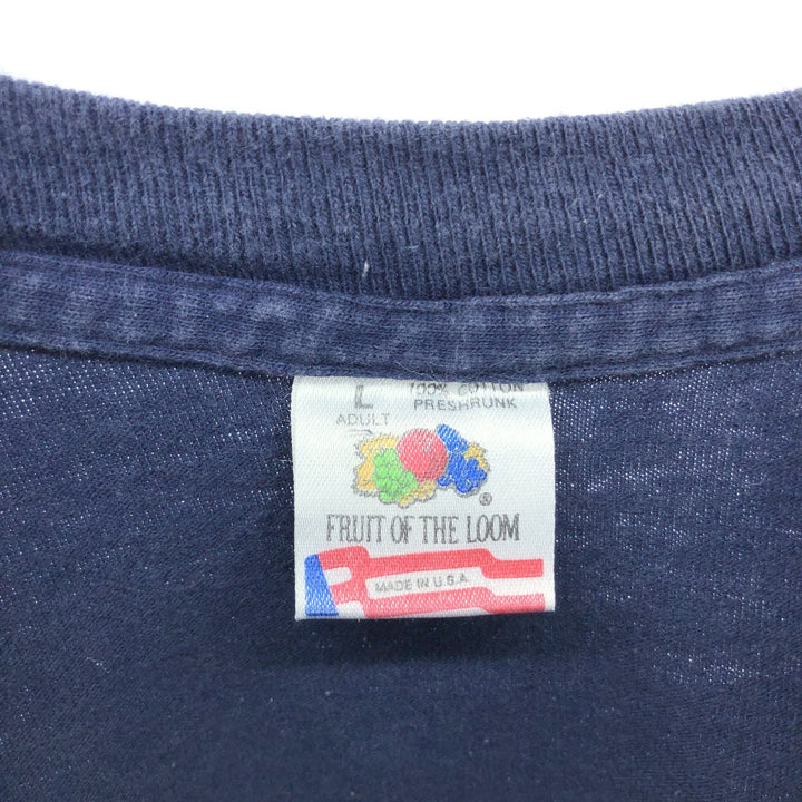 90'S Fruit of the Loom Long Sleeve T-Shirt, Made in USA, Men's Size L, Vintage /eaa437753