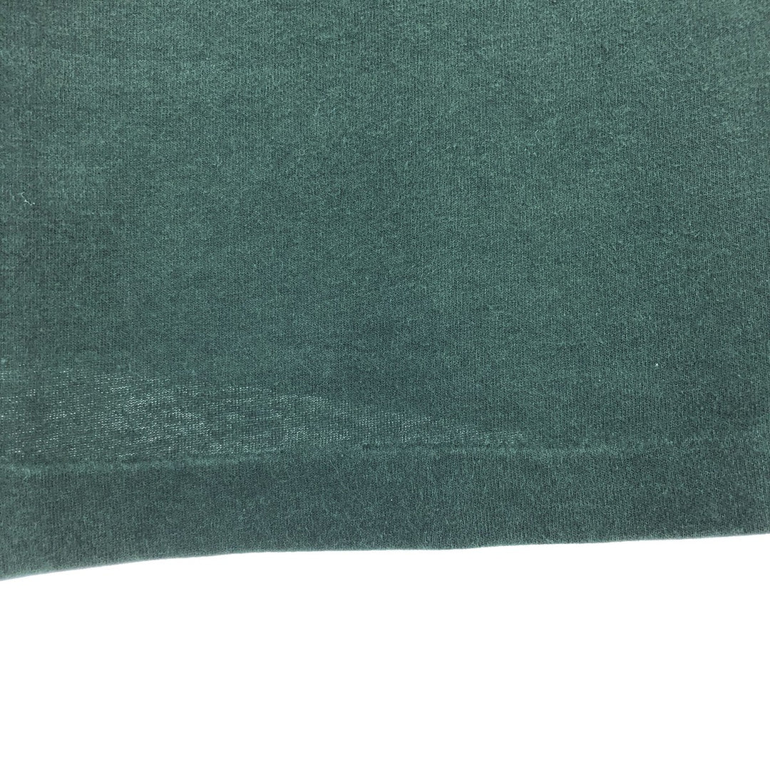 90'S Fruit of the Loom Long Sleeve T-Shirt, Made in USA, Men's XL, Vintage cotton green type Vintage Second Hand