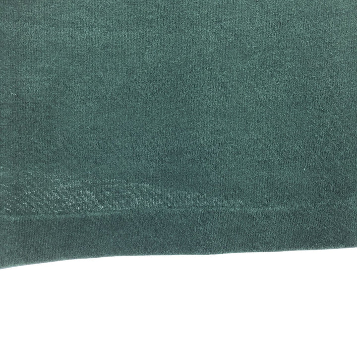 90'S Fruit of the Loom Long Sleeve T-Shirt, Made in USA, Men's XL, Vintage cotton green type Vintage Second Hand