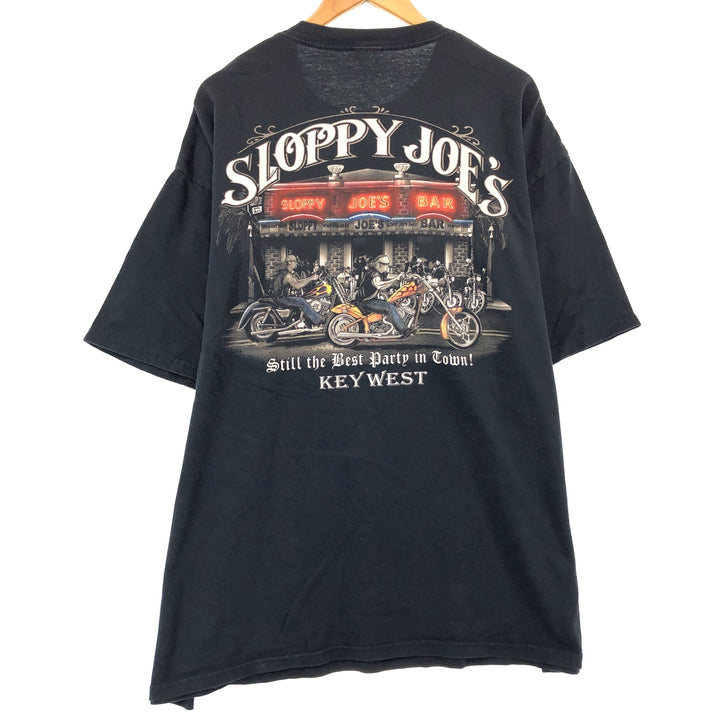 SLOPPY JOE'S Motorcycle Bike T-shirt Men's XXL /eaa437769