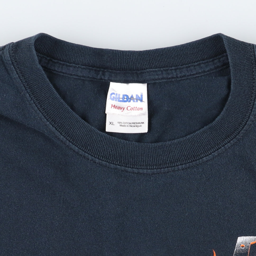 Gildan GILDAN Back Print T-Shirt Men's XL /eaa437771