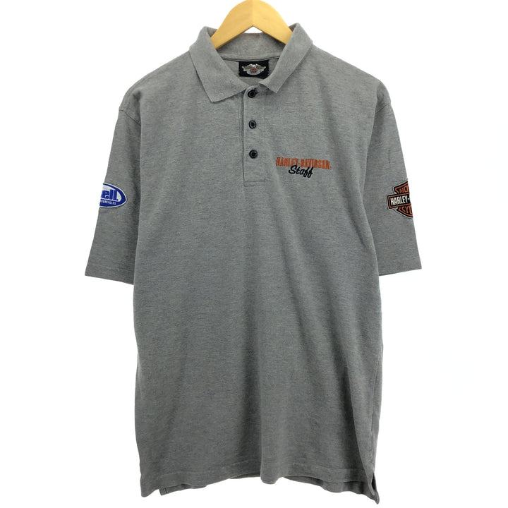 Harley-Davidson Short Sleeve Polo Shirt Men's M / eaa437814