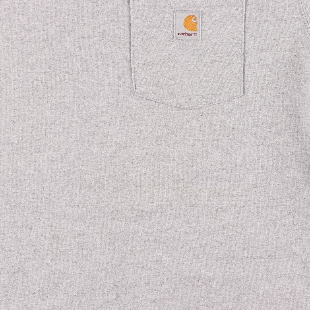 Carhartt ORIGINAL FIT short sleeve one point logo pocket T-shirt Men's XL equivalent / eaa437827