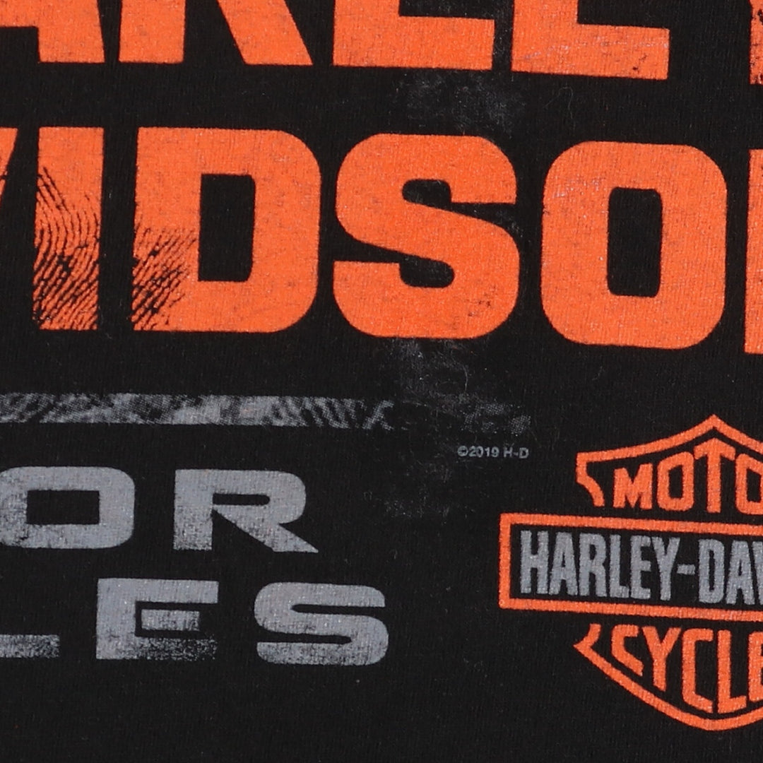 Harley-Davidson Motorcycle Bike T-shirt Men's L size / eaa437861