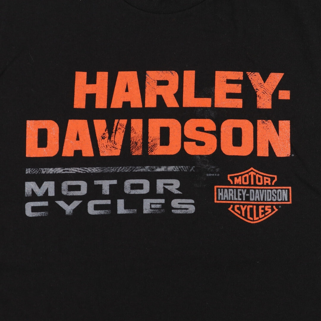 Harley-Davidson Motorcycle Bike T-shirt Men's L size / eaa437861