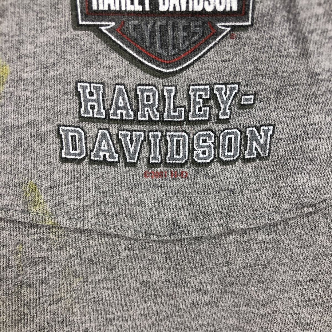 00'S Harley-Davidson Long T-shirt Men's L size / eaa437872