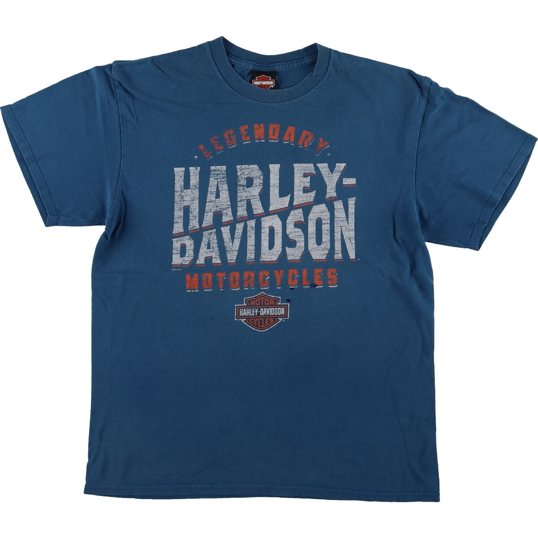 Harley-Davidson Motorcycle Bike T-shirt Men's L size / eaa437874