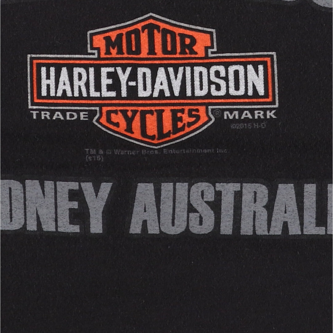 Harley-Davidson LOONEY TUNES Motorcycle Bike T-shirt Men's L size / eaa437885