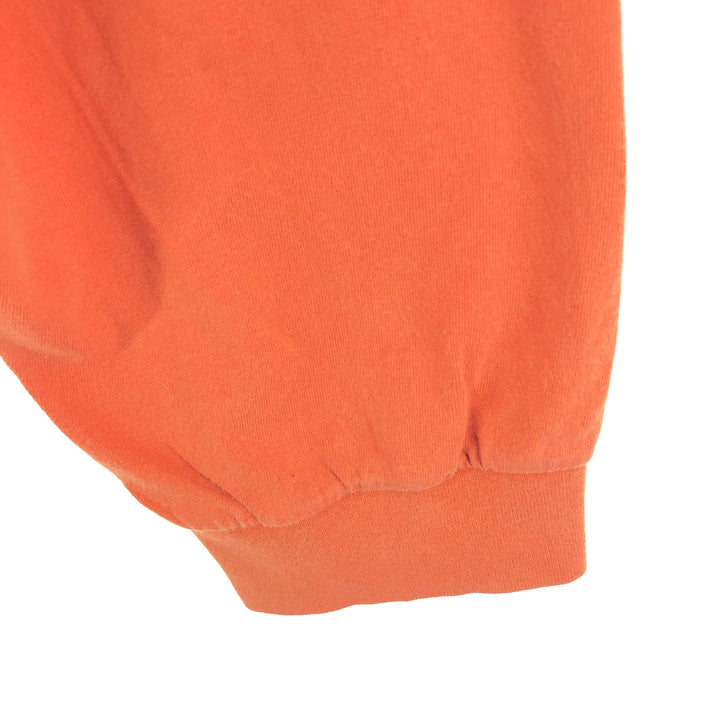 90'S Ralph Lauren CHAPS Long Sleeve T-Shirt Men's XL Vintage cotton orange type Vintage Second Hand