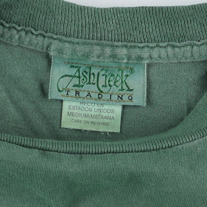 90'S Ash Creek Plain Pocket T-Shirt Made in USA Men's Medium Vintage /eaa437921