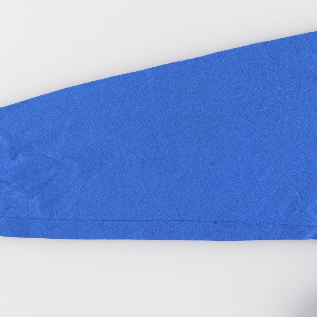 Gildan Long Sleeve T-Shirt, Men's XL cotton blue type Vintage Second Hand