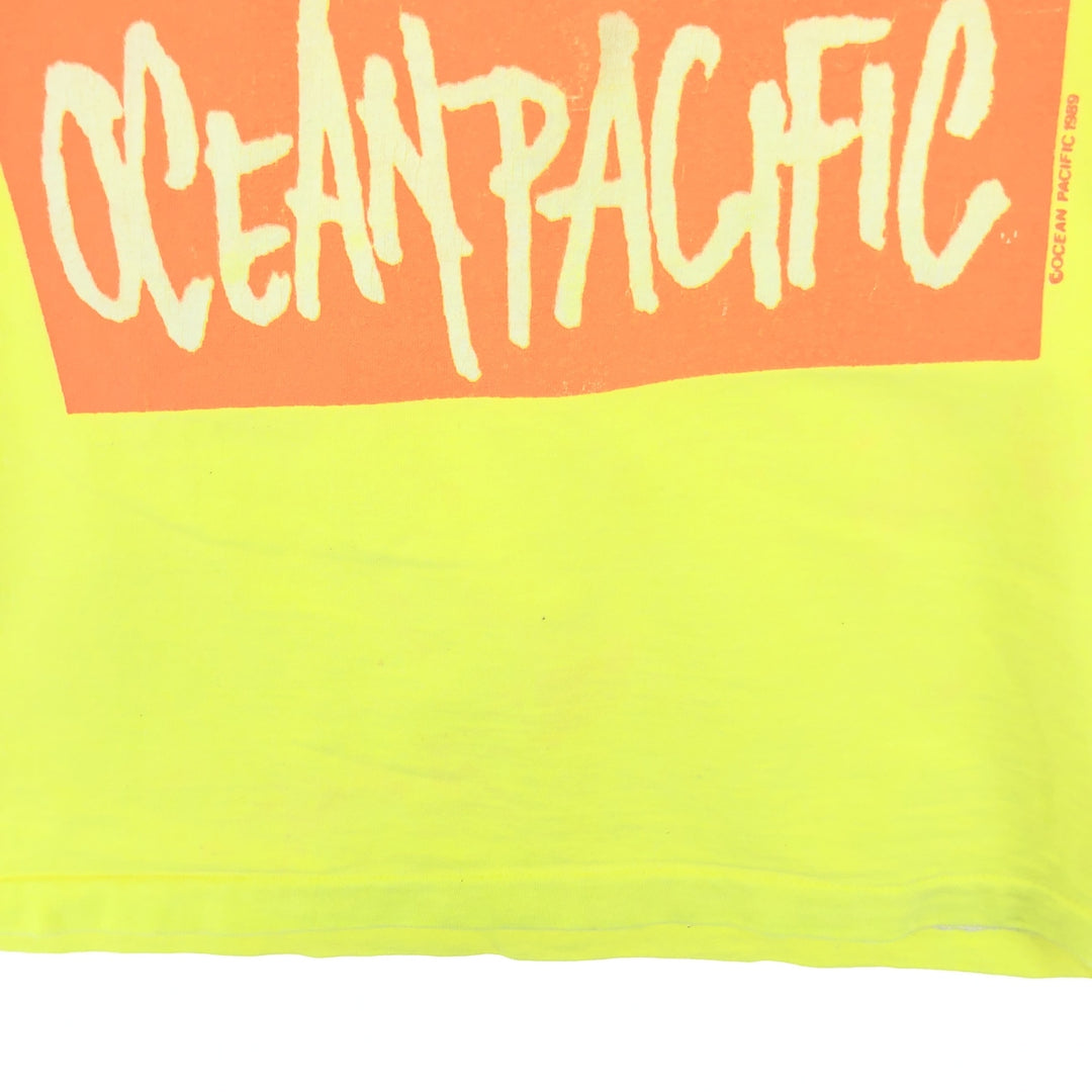 90'S Ocean Pacific Long Sleeve T-Shirt Made in USA Men's M Vintage /eaa437952