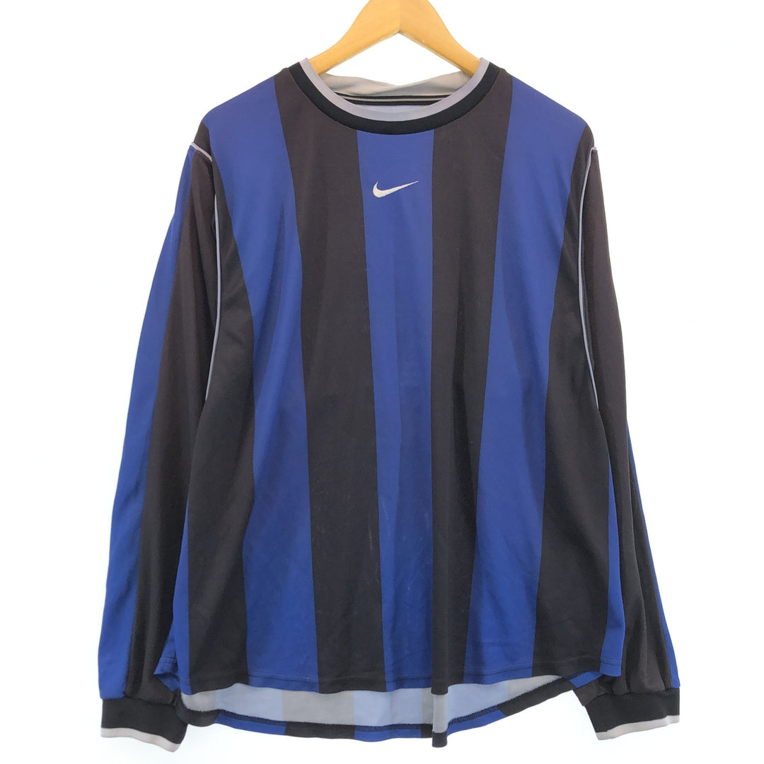 Nike Stripe Pattern Soccer Uniform Game Shirt Men's M /eaa437954