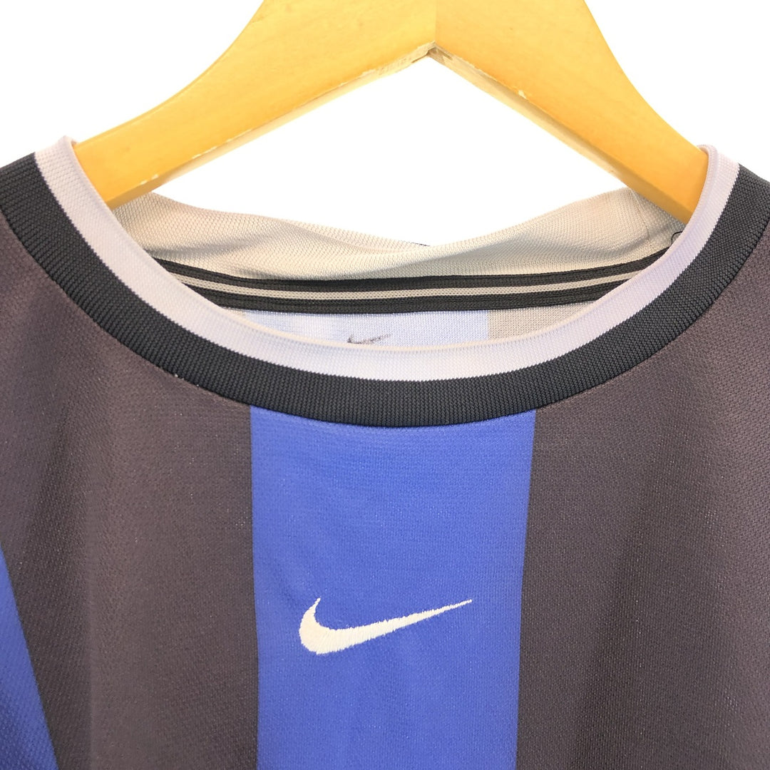 Nike Stripe Pattern Soccer Uniform Game Shirt Men's M /eaa437954