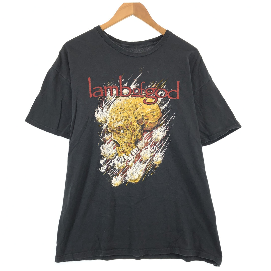 LAMB OF GOD Band T-shirt, Band Tee, Men's L /eaa437958