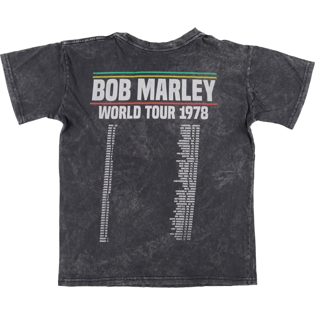 ZION BOB MARLEY Bob Marley Band T-shirt Band T Men's M /eaa437967