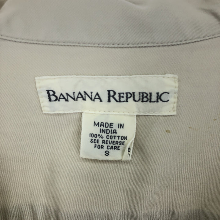 90'S Banana Republic Long Sleeve Fishing Shirt Men's S Vintage /eaa438006