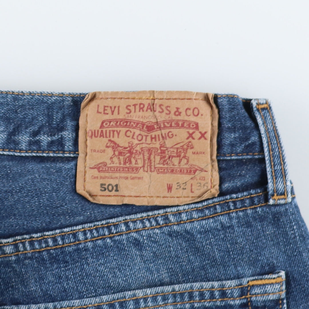 Levi's Levi's 501 Euro Model Straight Denim Pants Men's W31 / eaa438068