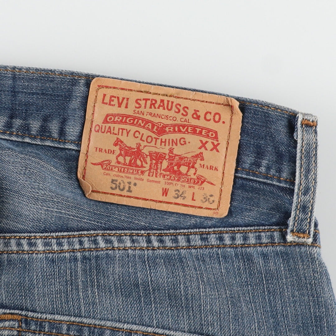 Levi's 501 straight denim pants for men w33 / eaa438201