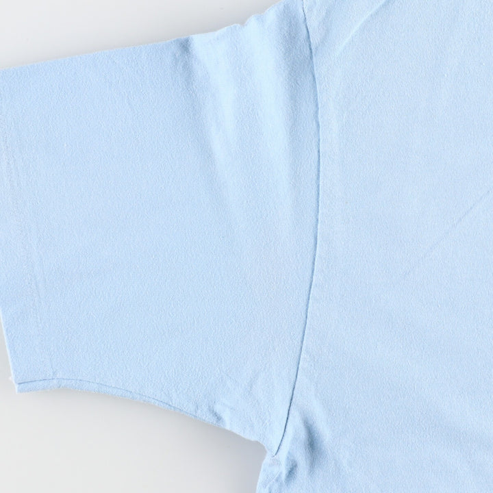 80'S Hanes BEEFY-T Blue Tag Back Print Printed T-Shirt Made in USA Men's XL Vintage /eaa438304