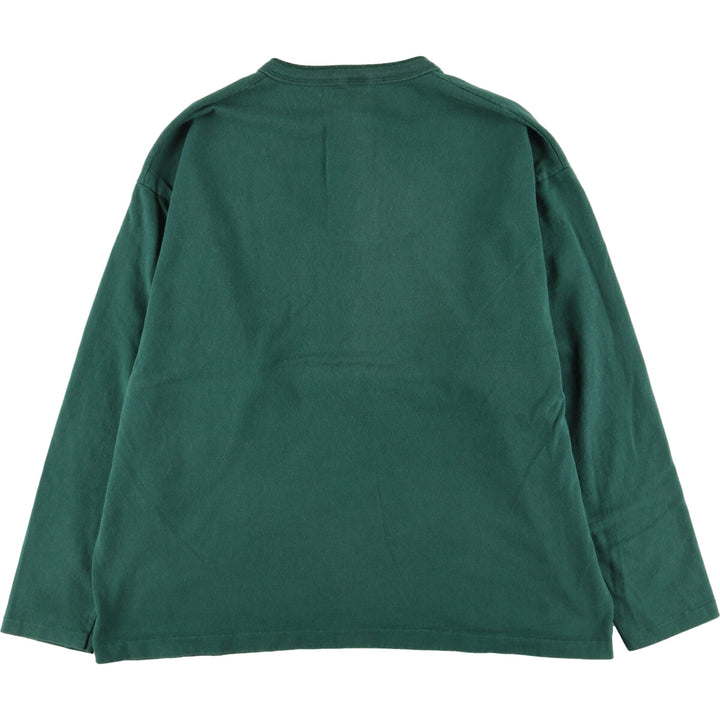 90'S Tyson WINGS Henley neck long T-shirt, made in USA, men's XL /eaa438392