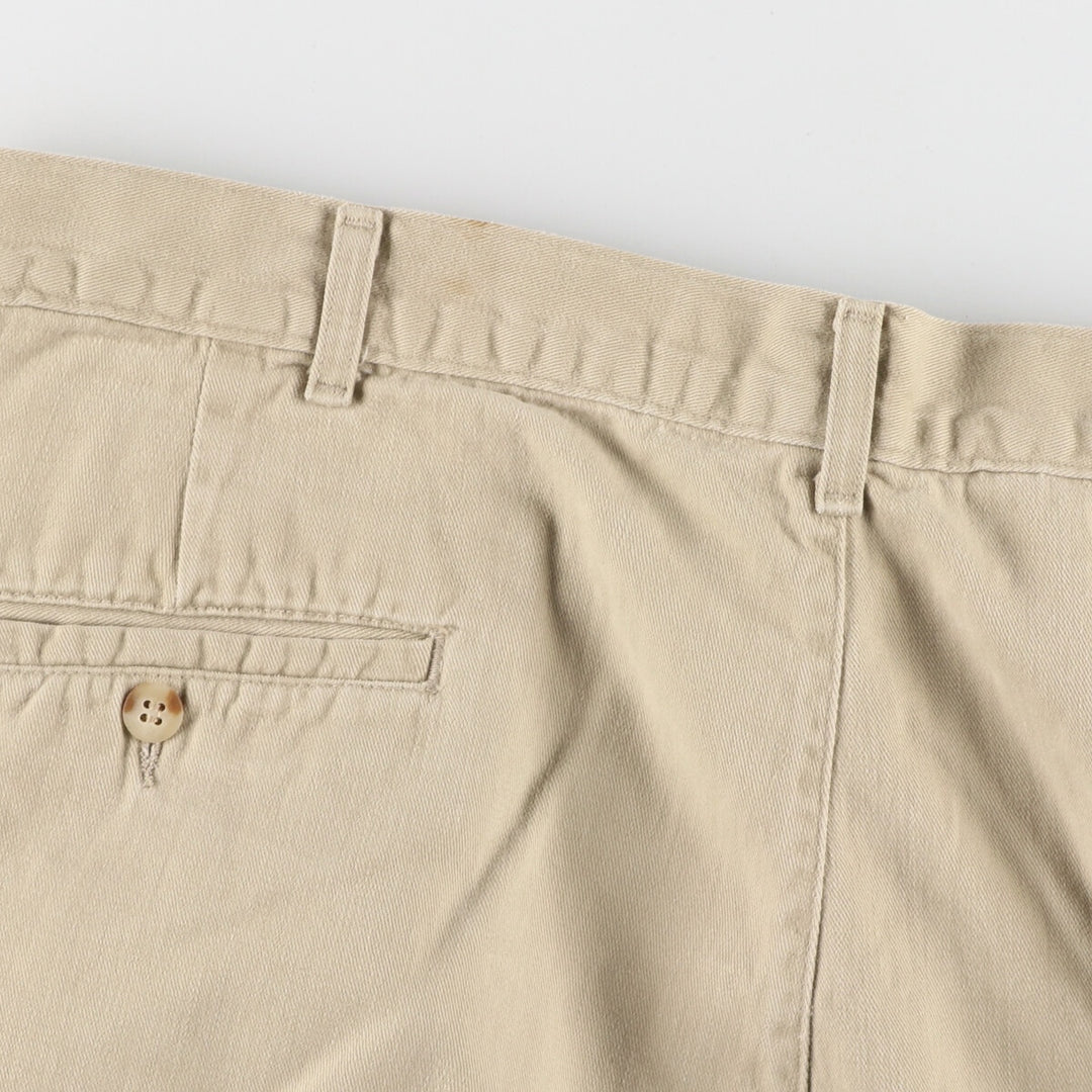 90'S Ralph Lauren POLO by Ralph Lauren Two-pleat Chino Pants Made in USA Men's W36 Vintage / eaa438403