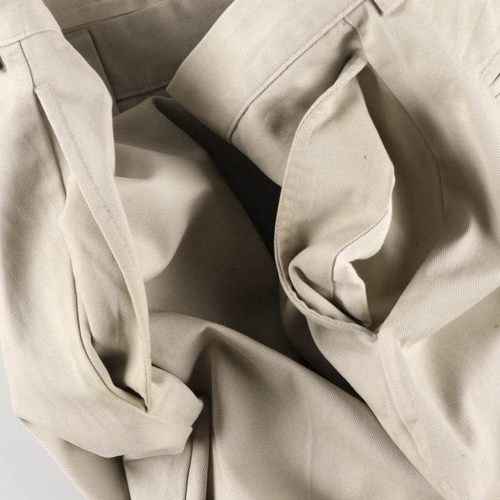 LLBean CLASSIC FIT Chino Pants for Men, Size 34 cotton Beige type Vintage Second Hand