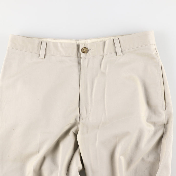 LLBean CLASSIC FIT Chino Pants for Men, Size 34 cotton Beige type Vintage Second Hand