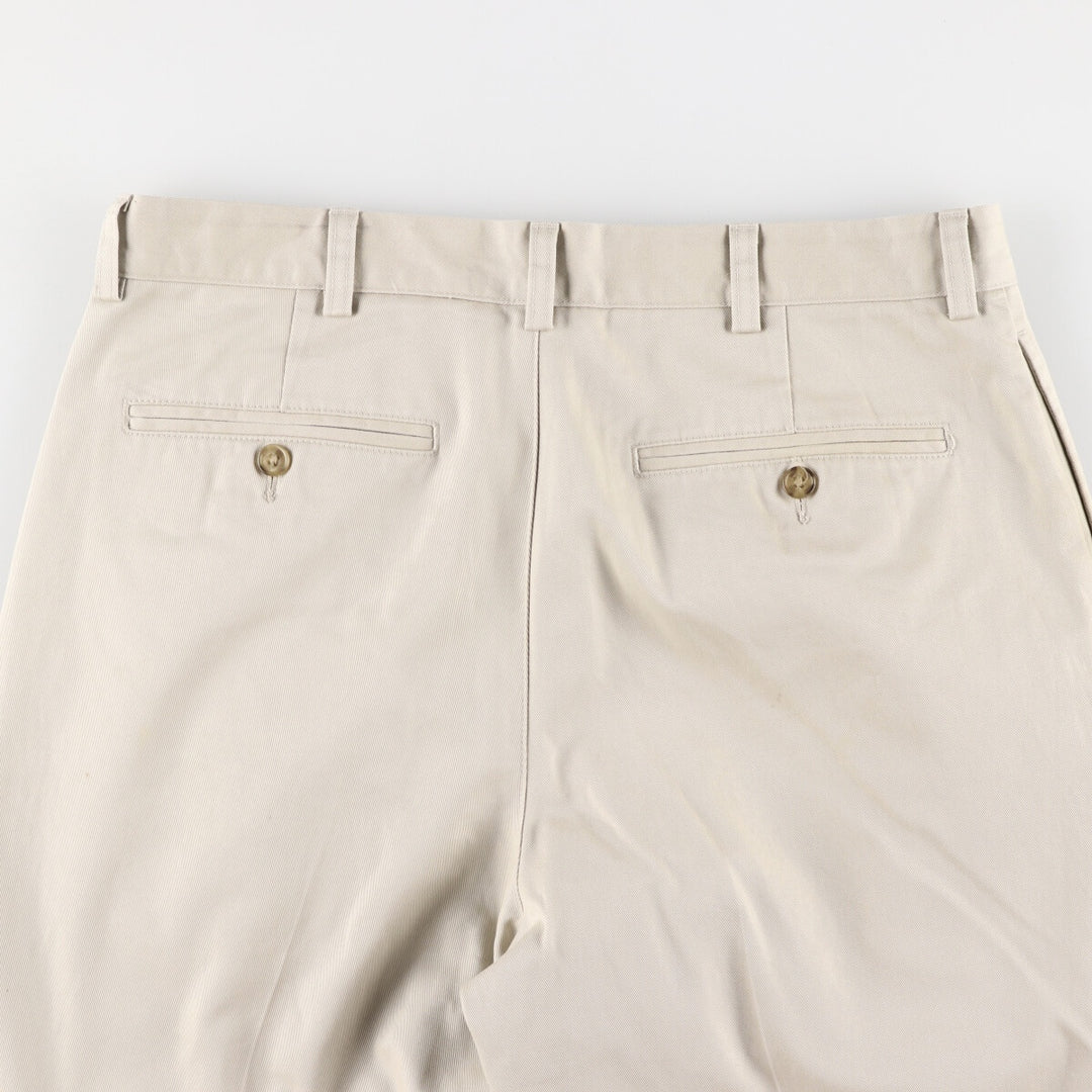 LLBean CLASSIC FIT Chino Pants for Men, Size 34 cotton Beige type Vintage Second Hand