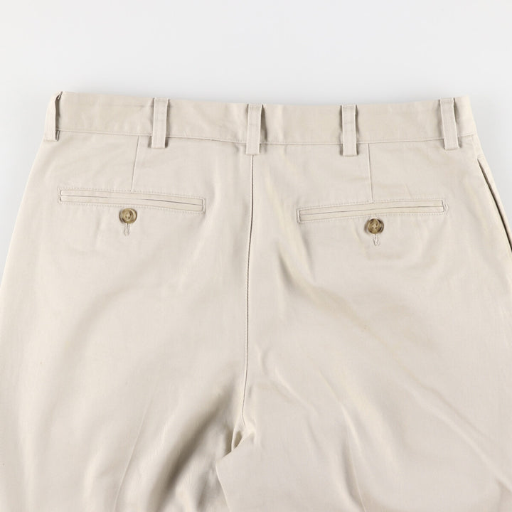 LLBean CLASSIC FIT Chino Pants for Men, Size 34 cotton Beige type Vintage Second Hand