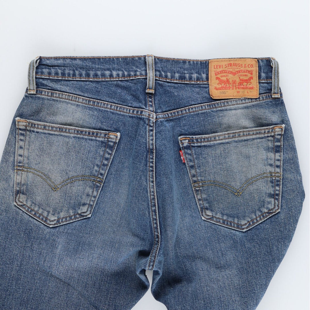 Levi's 505 tapered denim pants for men w31 / eaa438422