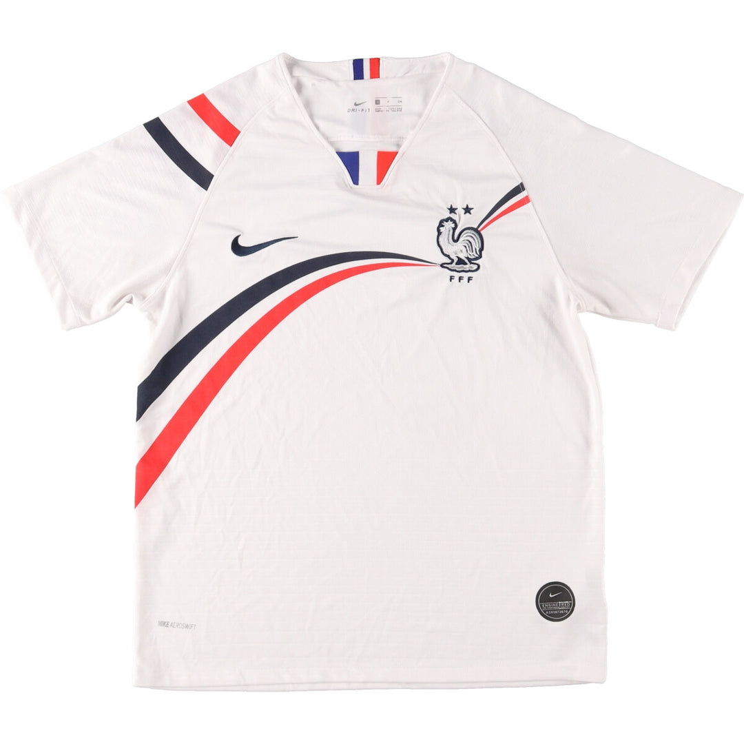 Nike DRI-FIT France National Team V-neck Mesh Soccer Jersey Game Shirt Men's S /eaa438465