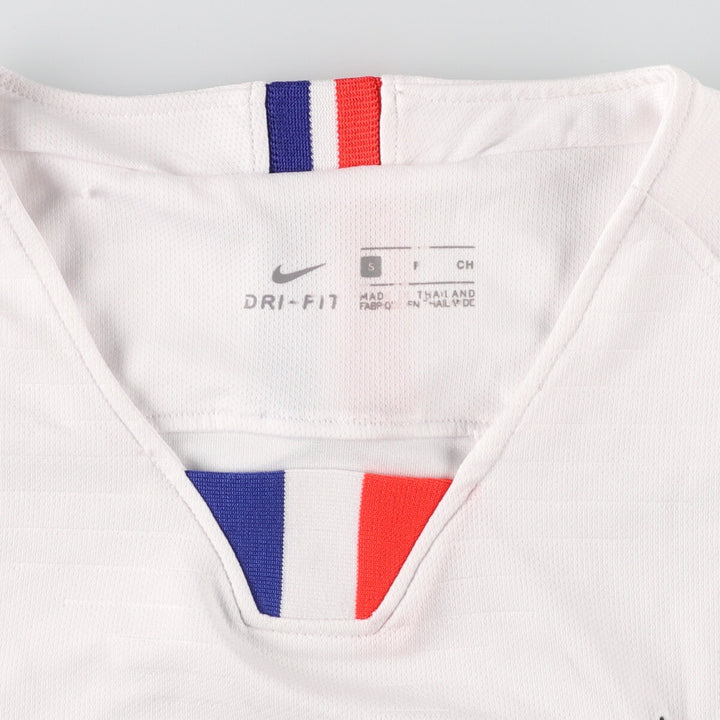 Nike DRI-FIT France National Team V-neck Mesh Soccer Jersey Game Shirt Men's S /eaa438465