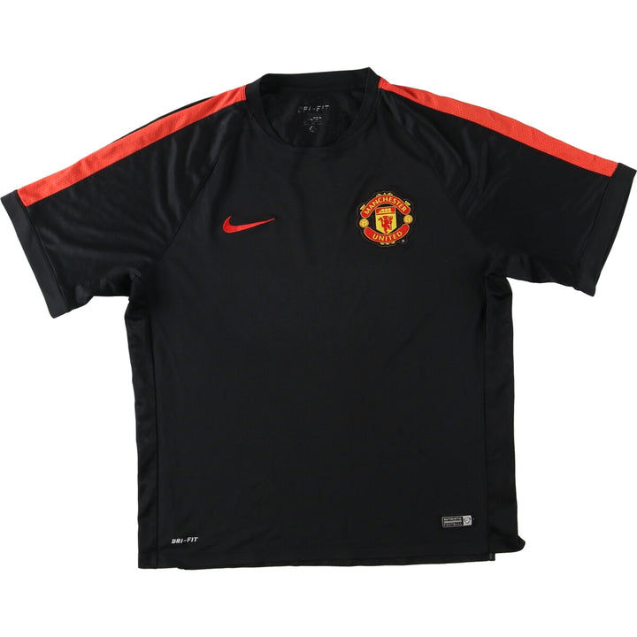 Nike DRI-FIT MANCHESTER UNITED Manchester United FC Mesh Soccer Jersey Game Shirt Men's L /eaa438473