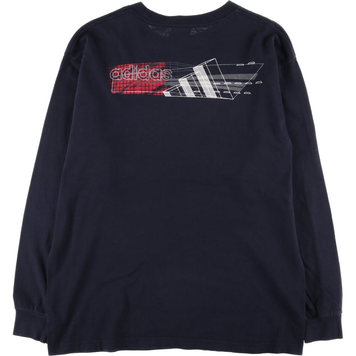 90s~00'S Adidas Sports Performance Logo Long T-Shirt Long T Men's XL Vintage /eaa438564
