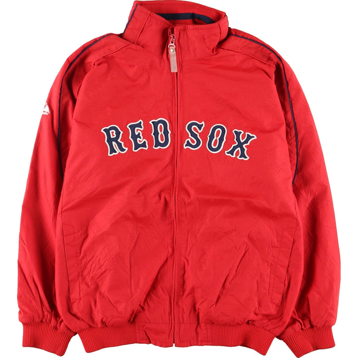 90'S MAJESTIC MLB BOSTON REDSOX Boston Red Sox nylon jacket women's L vintage /eaa438606