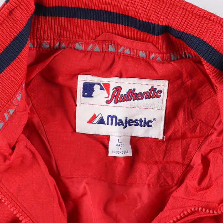 90'S MAJESTIC MLB BOSTON REDSOX Boston Red Sox nylon jacket women's L vintage /eaa438606