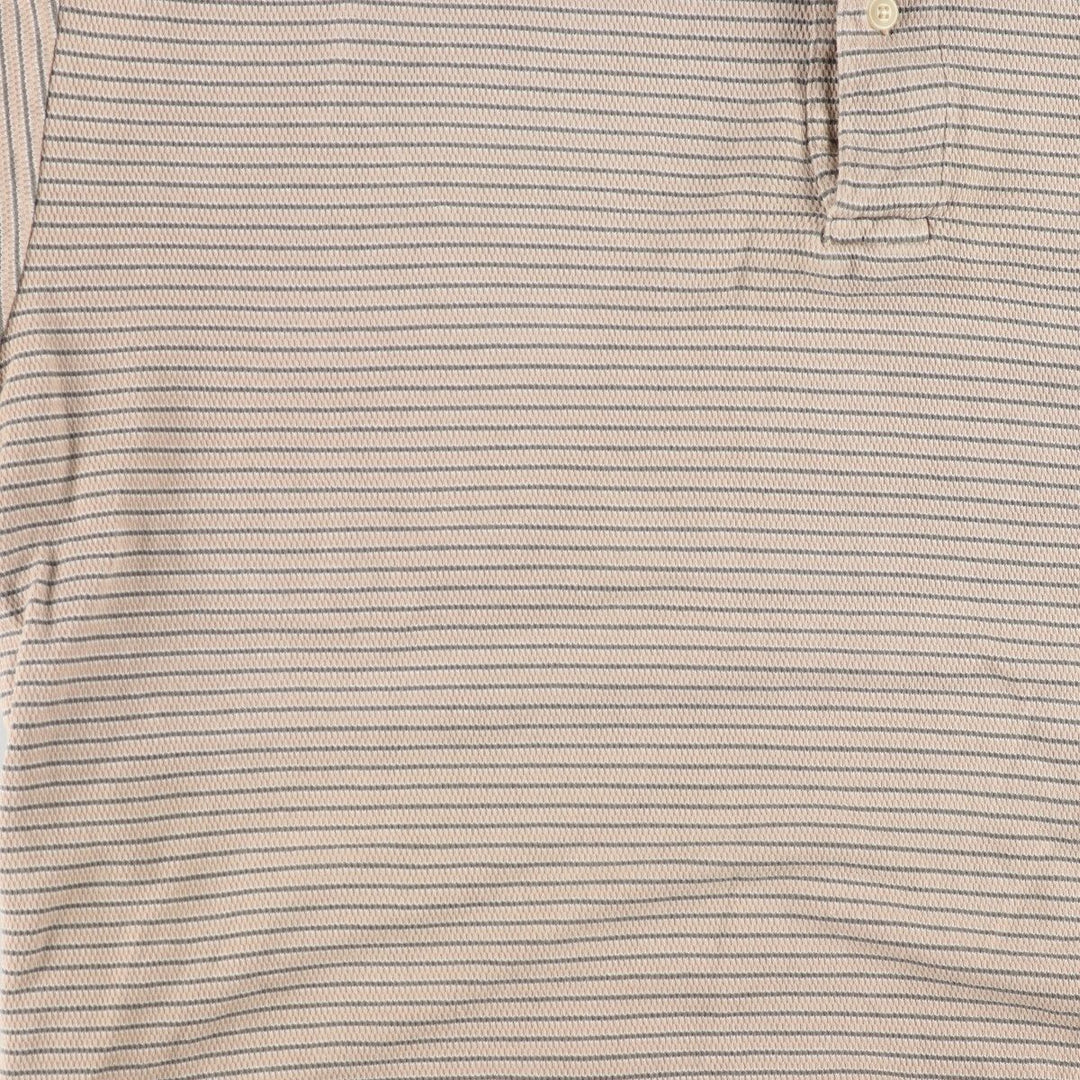 90'S NAUTICA Short Sleeve Striped Polo Shirt Men's XL Vintage /eaa438656