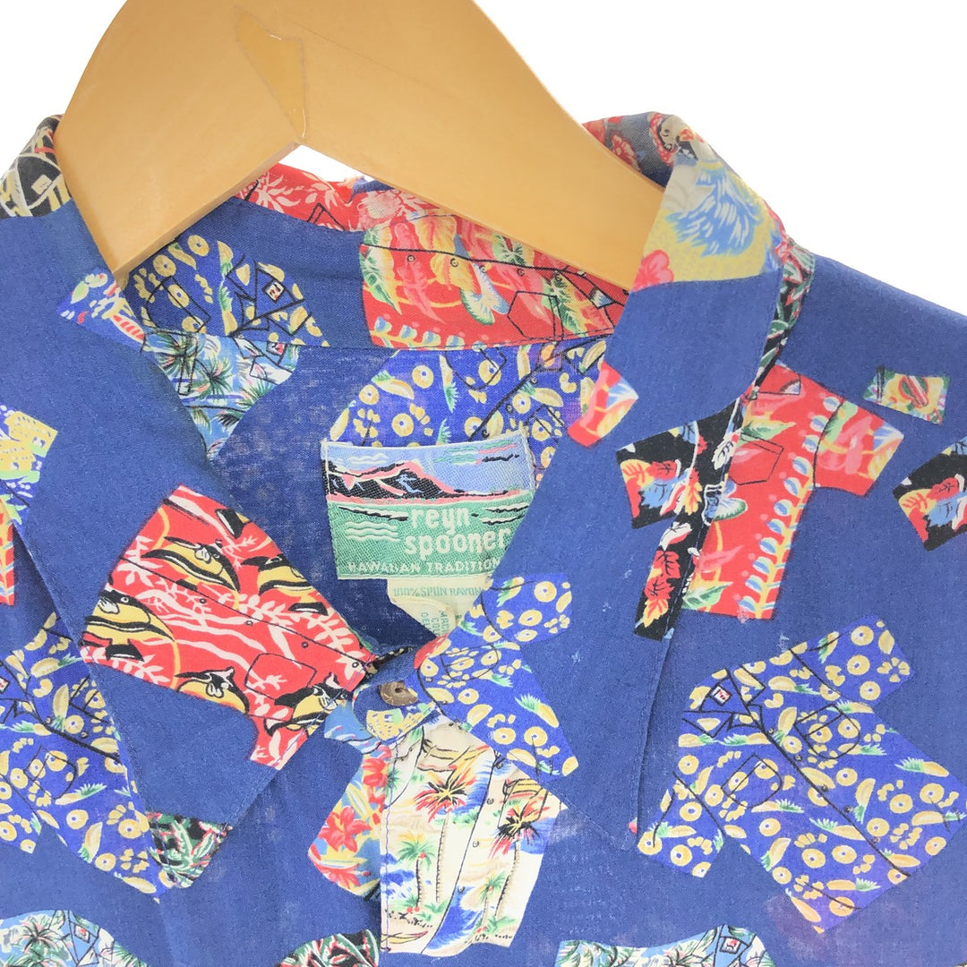 80s-90'S Reyn Spooner Diamond Head Tag All-Over Hawaiian Aloha Shirt Men's XL Vintage /eaa438744