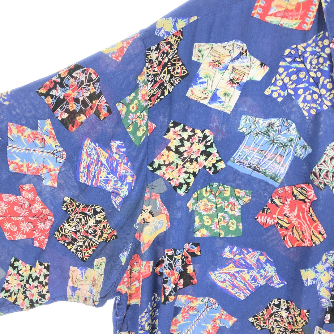 80s-90'S Reyn Spooner Diamond Head Tag All-Over Hawaiian Aloha Shirt Men's XL Vintage /eaa438744