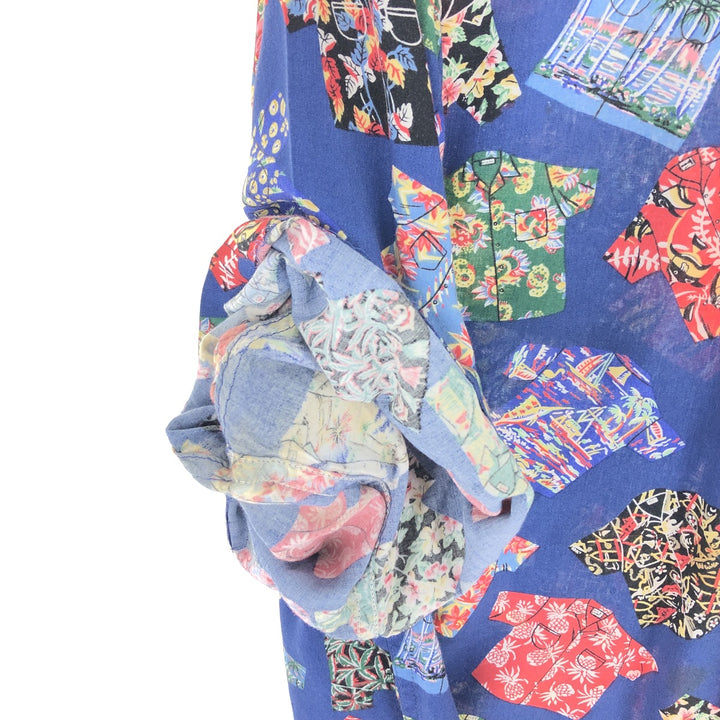 80s-90'S Reyn Spooner Diamond Head Tag All-Over Hawaiian Aloha Shirt Men's XL Vintage /eaa438744