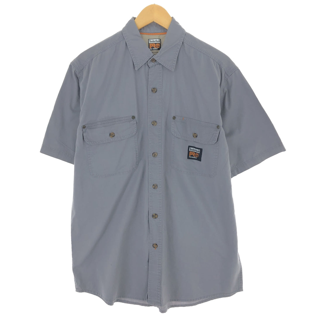 Timberland Short Sleeve Work Shirt Men's M Size / eaa438765