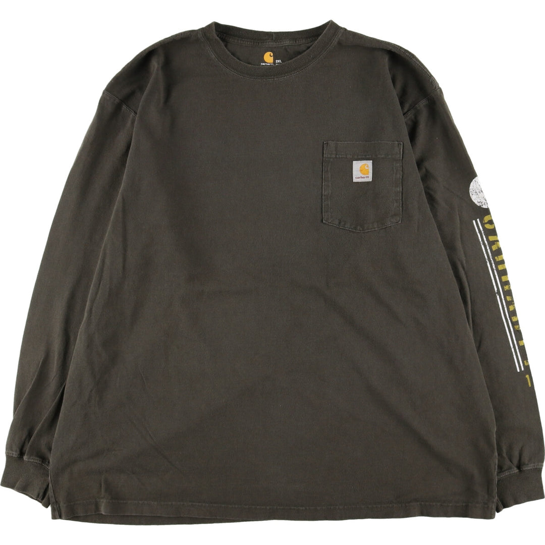 Carhartt ORIGINAL FIT Long T-shirt, Men's XXL /eaa438798