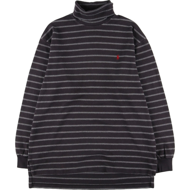 Ralph Lauren POLO by Ralph Lauren Striped Pattern Turtleneck Long T-shirt Men's M /eaa438799