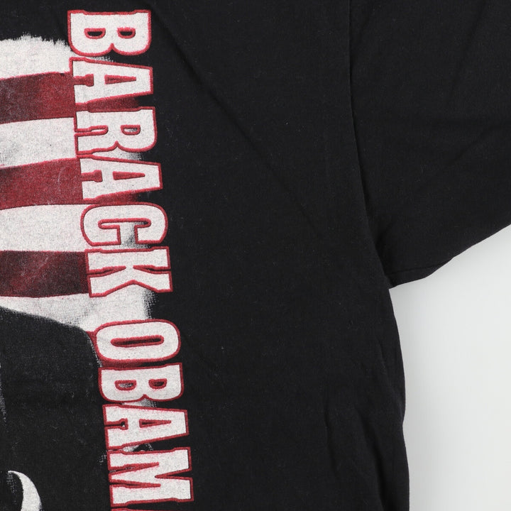 21 VICTOR BARACK OBAMA Barack Obama Print T-shirt Men's XL /eaa438802