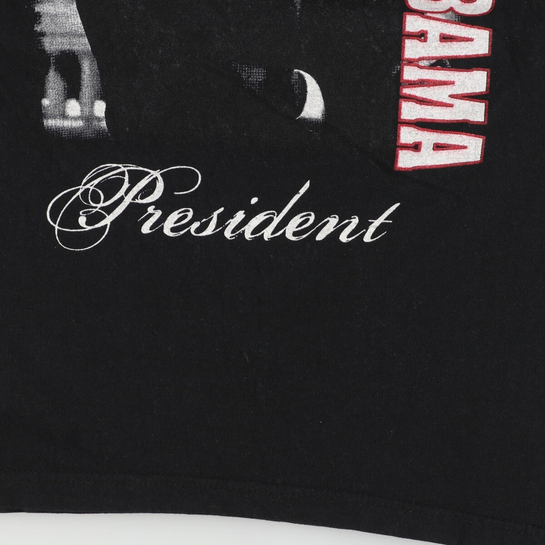 21 VICTOR BARACK OBAMA Barack Obama Print T-shirt Men's XL /eaa438802