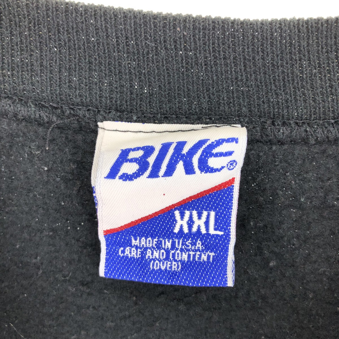 90'S BIKE plain blank sweatshirt, sweatshirt, made in USA, men's XXL equivalent, vintage / eaa438847