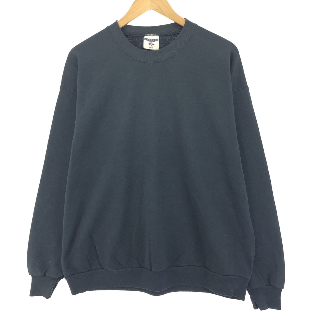 90s~00'S Jerzees Plain Blank Sweatshirt Trainer Men's XL Vintage /eaa438848