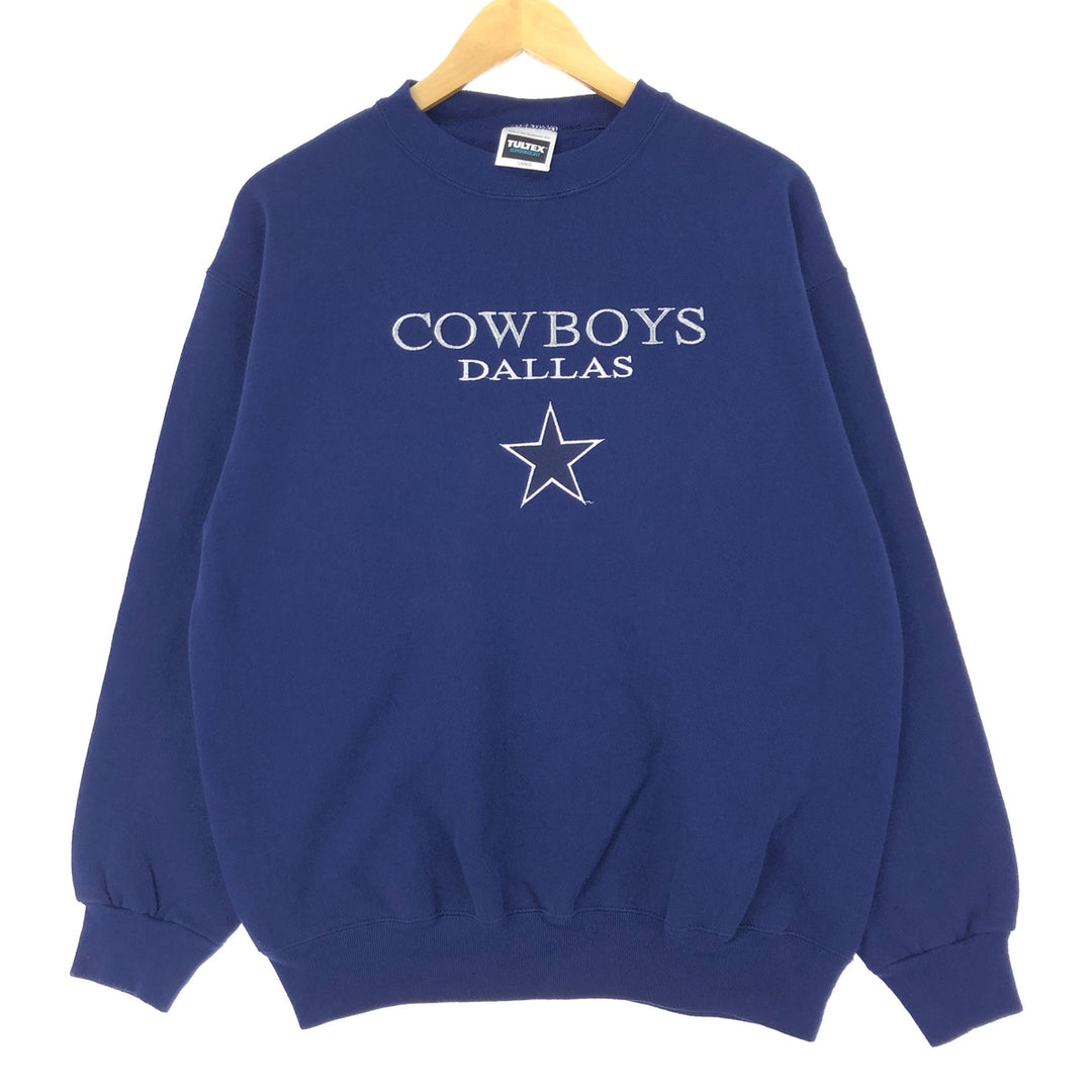 90'S TULTEX NFL DALLAS COWBOYS Dallas Cowboys Sweatshirt Trainer Made in USA Men's L /eaa438882